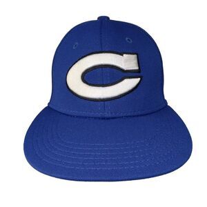 The Game Blue / White‎ "C" Fitted Hat 6 3/4